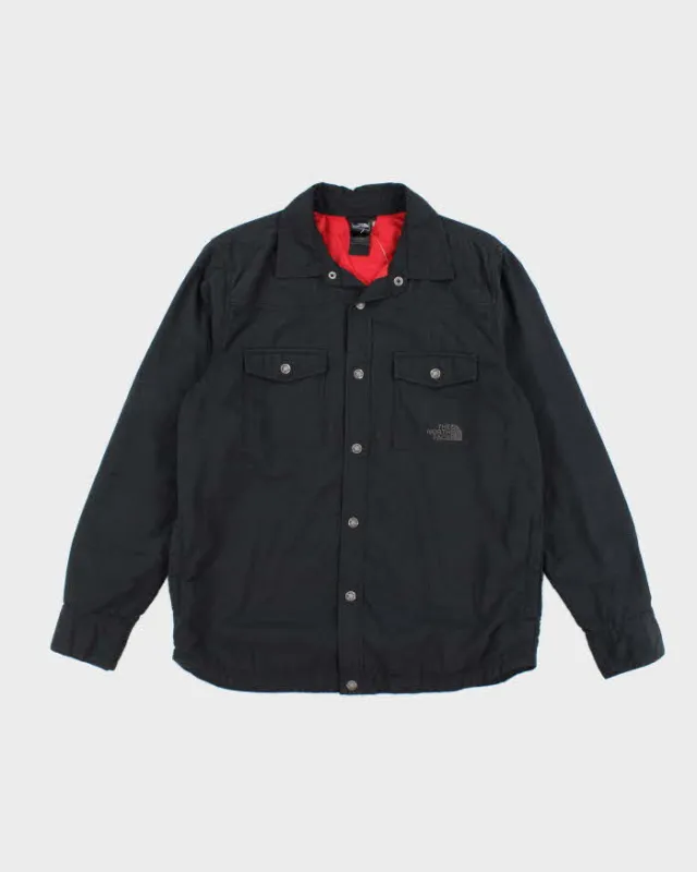 The North Face Black Button-Up Jacket - M sold by Rokit
