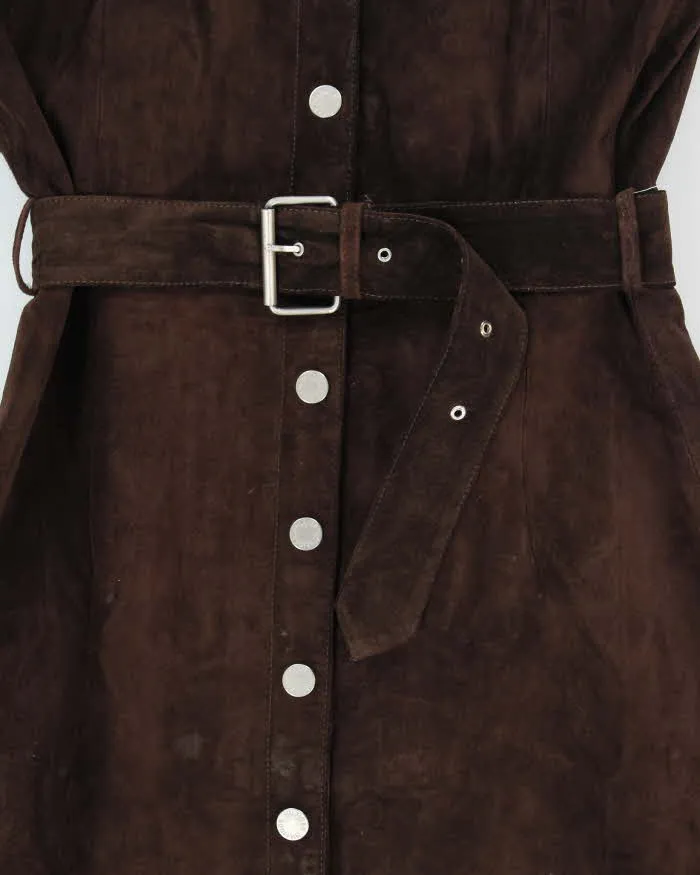 Vintage Tommy Hilfiger Suede Belted Jacket - S sold by Rokit product image thumbnail 4