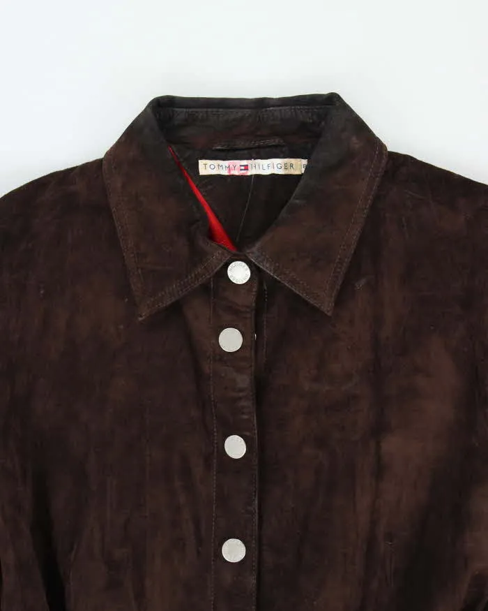 Vintage Tommy Hilfiger Suede Belted Jacket - S sold by Rokit product image thumbnail 3