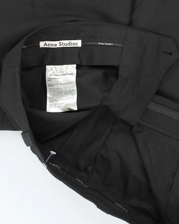 Vintage ACNE Studios Relaxed Fit Pleated Trousers - W31 L26 sold by Rokit product image thumbnail 3