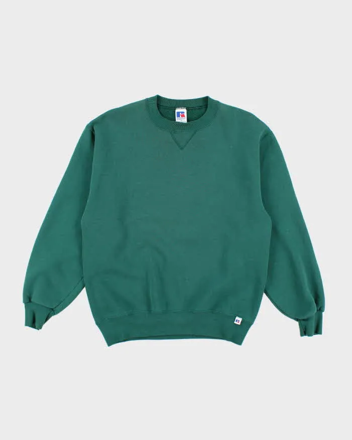 Vintage 90's Russell Athletic Heavyweight Blank Sweatshirt - M sold by Rokit