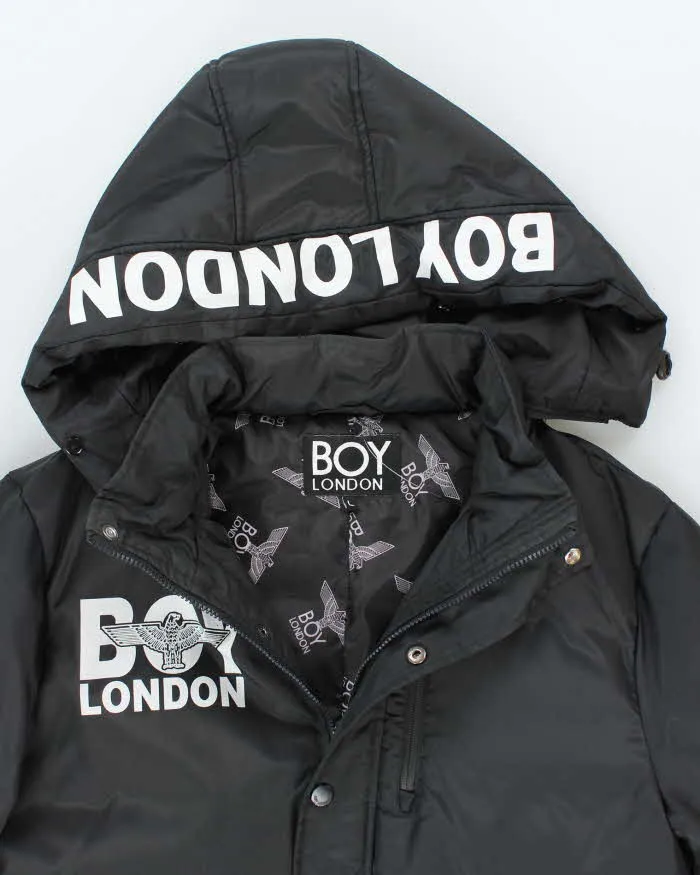 Vintage 2000's Boy London Insulated Hooded Puffer Parka Jacket - L sold by Rokit product image thumbnail 3