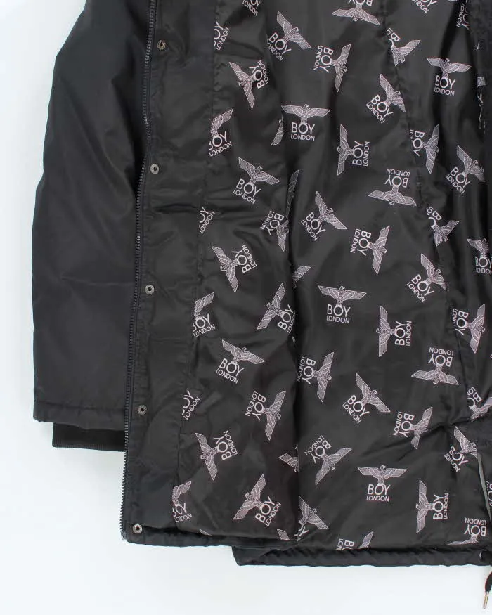 Vintage 2000's Boy London Insulated Hooded Puffer Parka Jacket - L sold by Rokit product image thumbnail 5