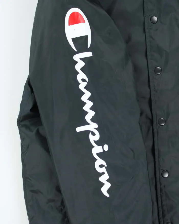 Vintage Champion Big Patch Button Up Insulated Coach Jacket - M sold by Rokit product image thumbnail 4