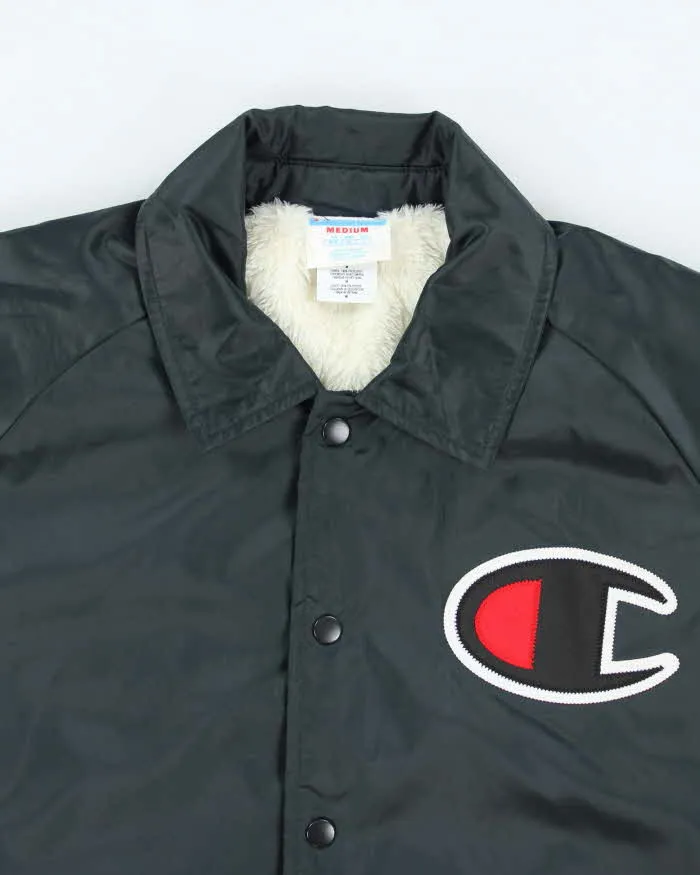 Vintage Champion Big Patch Button Up Insulated Coach Jacket - M sold by Rokit product image thumbnail 3