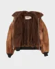 Vintage 80s Schott Suede Bomber Jacket - M sold by Rokit