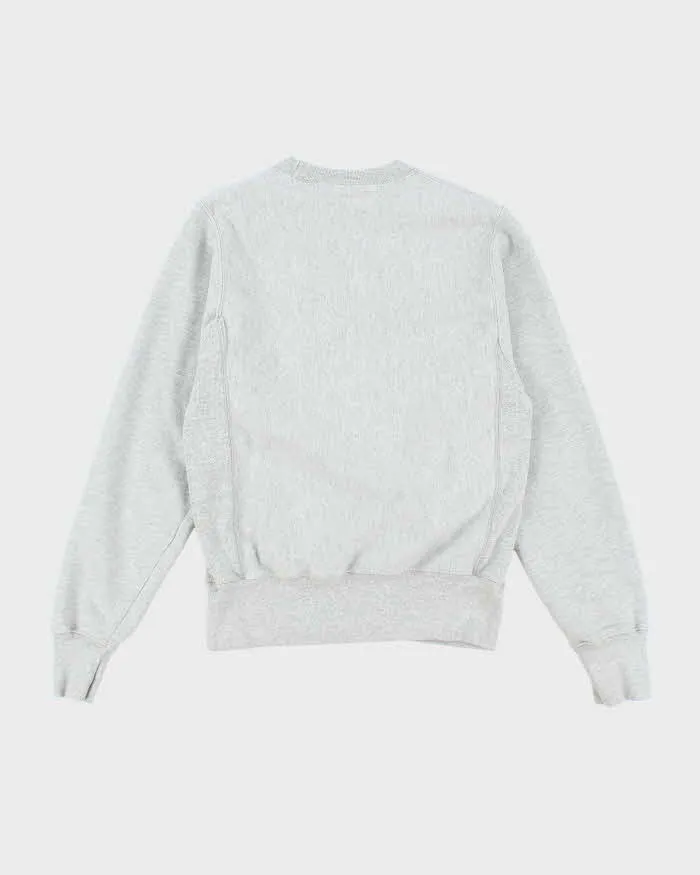 Vintage Y2k 00s Champion Grey Reverse Weave Sweatshirt - XS sold by Rokit product image thumbnail 2