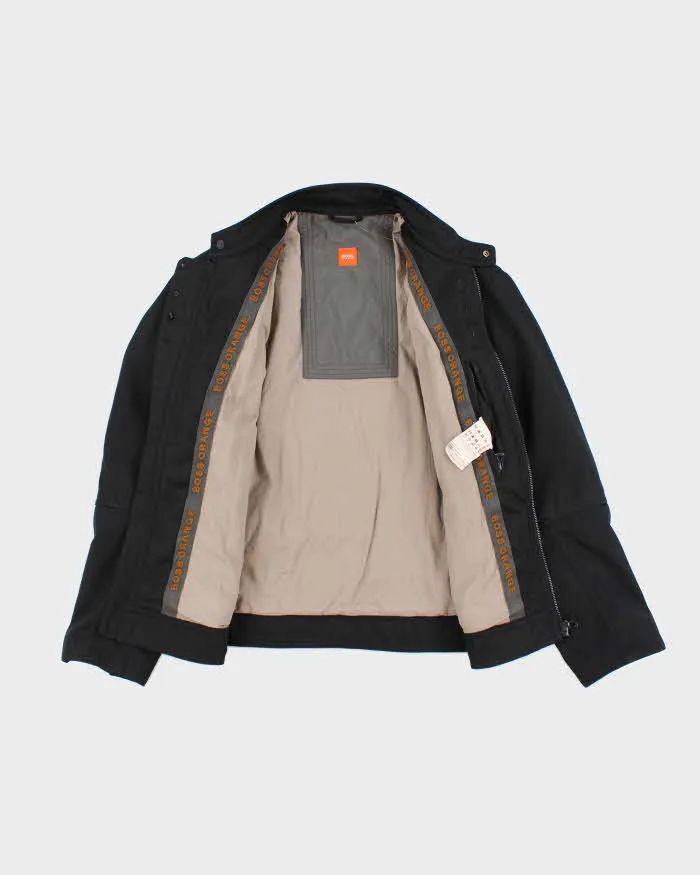 Vintage Y2K Hugo Boss Heavyweight Biker Jacket - L sold by Rokit product image thumbnail 5