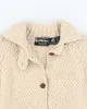 Vintage Spanner Wool Collared Cardigan - S sold by Rokit