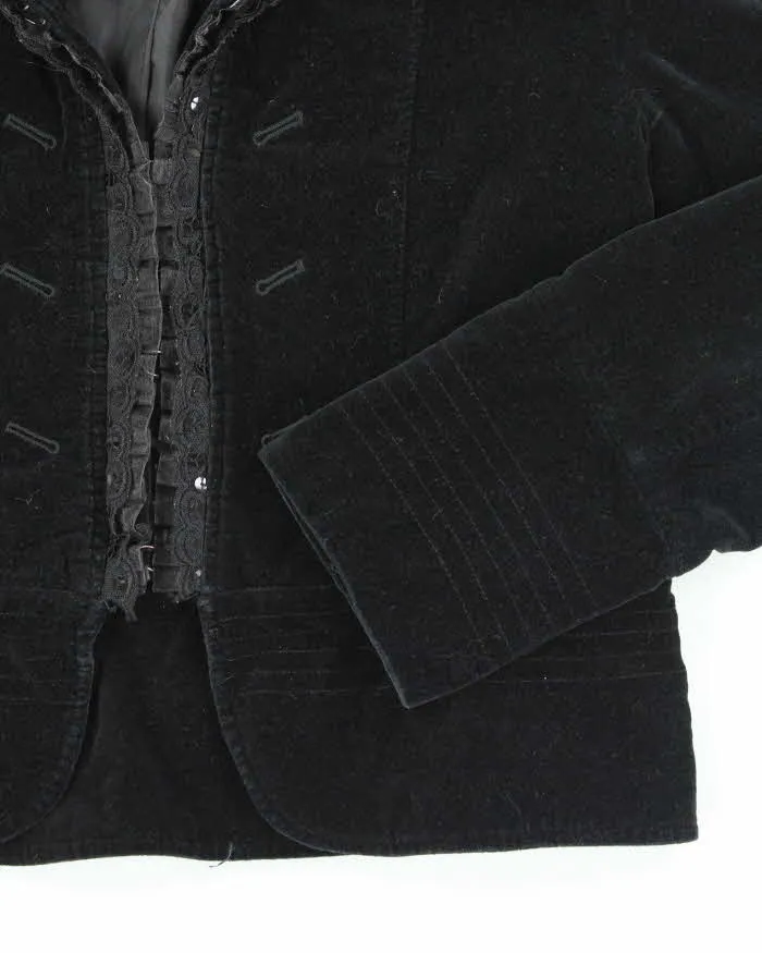 Vintage 90s Suzy Velvet Jacket - L sold by Rokit product image thumbnail 4