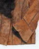 Vintage Novelti Faux Suede Fur Lined Coat - L sold by Rokit