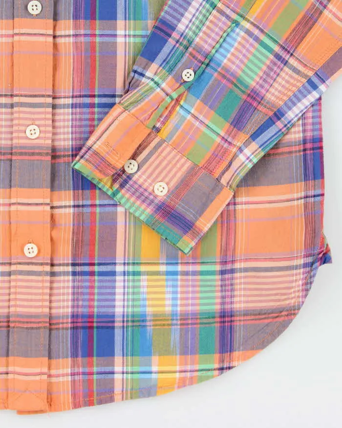 Vintage Ralph Lauren Multicoloured Checked Blouse - S sold by Rokit product image thumbnail 4