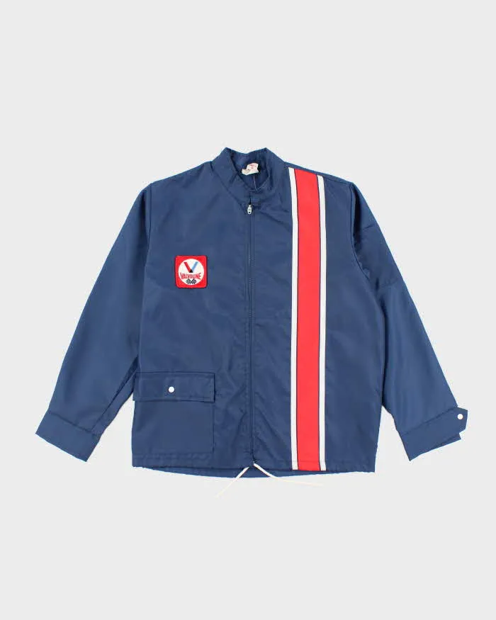 Vintage 80's Valvoline Embroidered Car Racing Track Jacket - M sold by Rokit