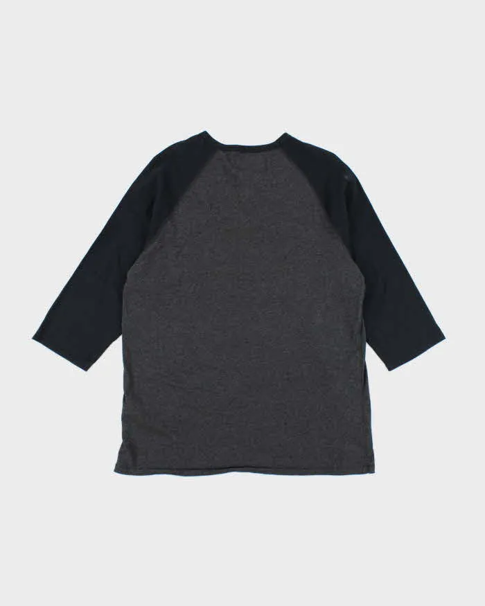 Vintage 2000's Quiksilver Quarter Button Long-sleeved T-Shirt - L sold by Rokit product image thumbnail 2