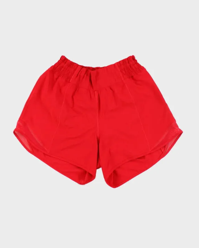 Lululemon Red Shorts - XS sold by Rokit