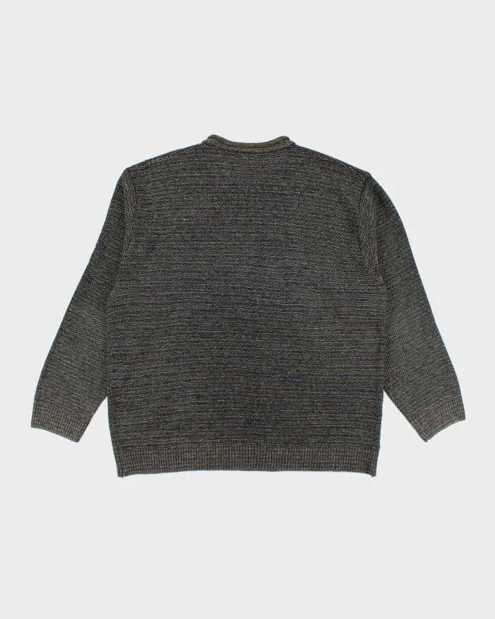 Vintage 90's Pierre Cardin Chunky V-Neck Jumper - XL sold by Rokit product image thumbnail 2