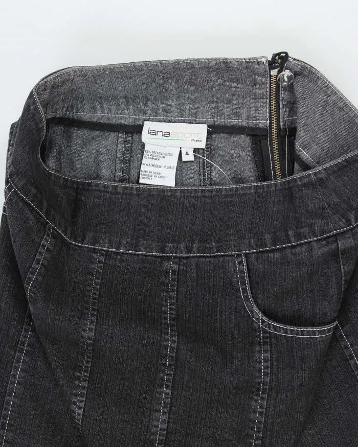 Vintage 90s Lana Sport Denim Skirt - S sold by Rokit product image thumbnail 3