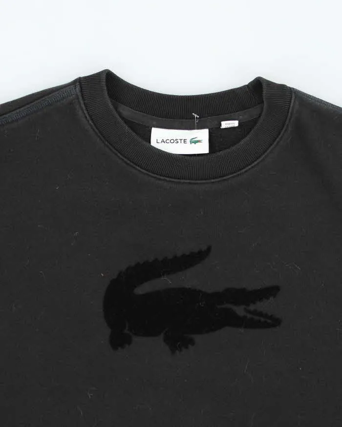 Vintage Lacoste Black Sweatshirt - S sold by Rokit product image thumbnail 3