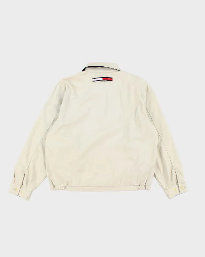 Vintage Tommy Hilfiger Beige Lightweight Jacket - L sold by Rokit product image thumbnail 2