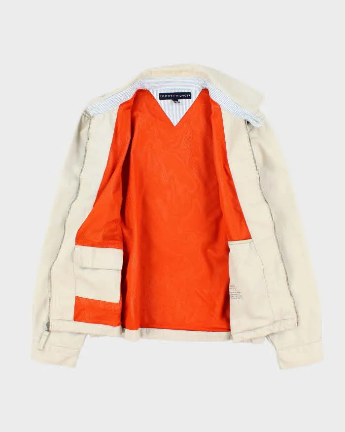 Vintage Tommy Hilfiger Beige Lightweight Jacket - L sold by Rokit product image thumbnail 5
