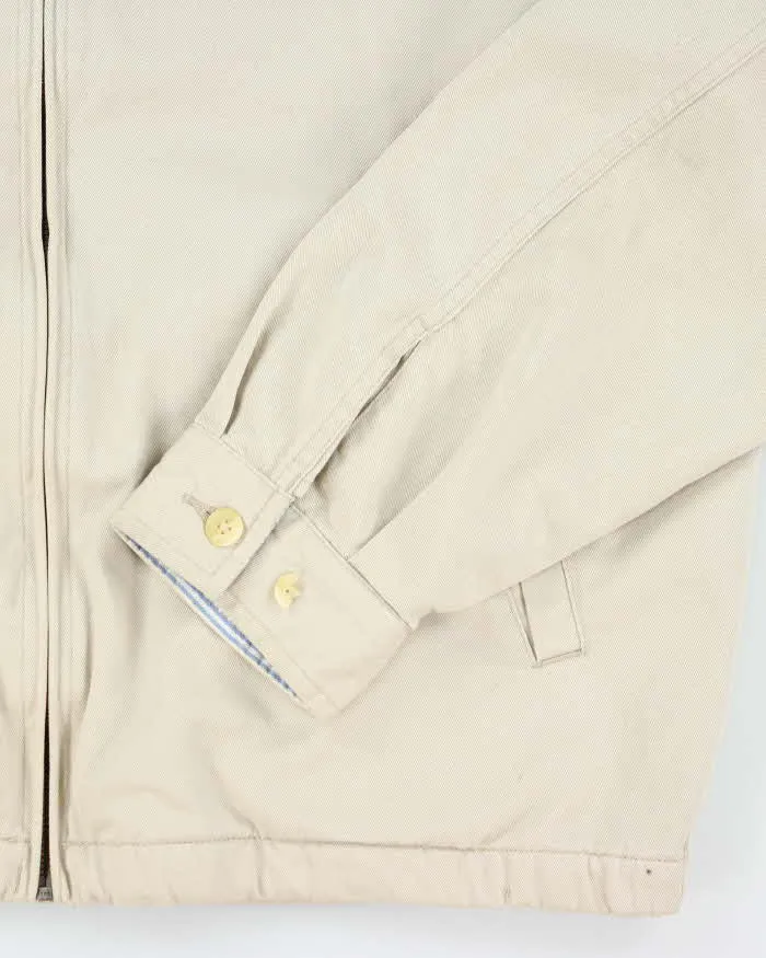 Vintage Tommy Hilfiger Beige Lightweight Jacket - L sold by Rokit product image thumbnail 4