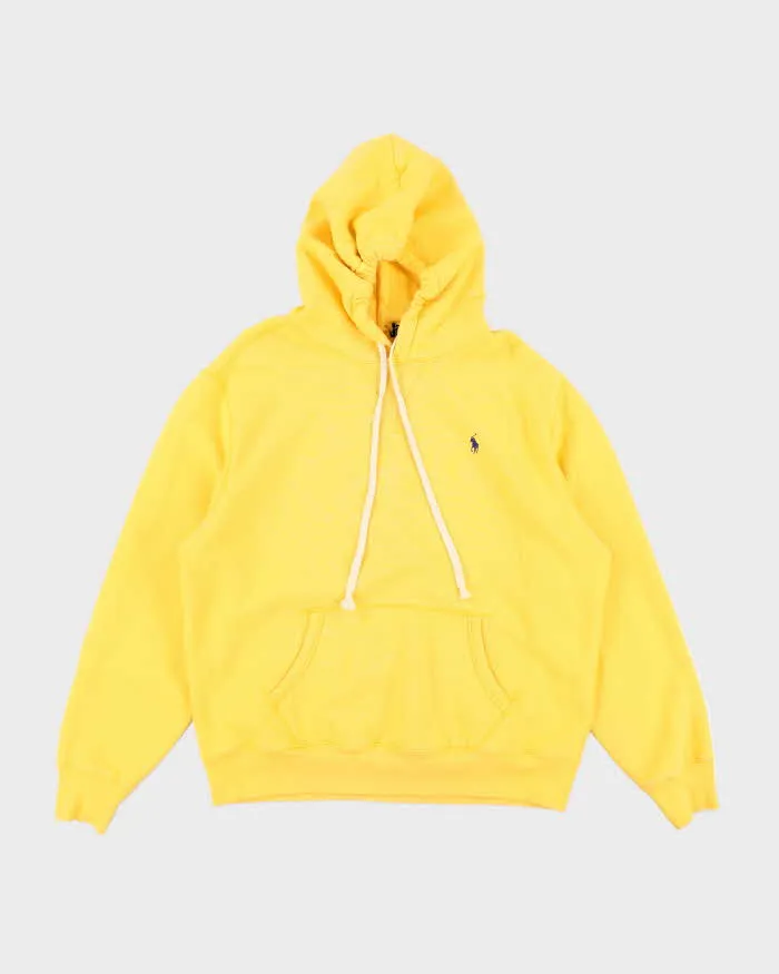 Vintage 2000's Ralph Lauren Heavyweight Small Horse Hoodie - L sold by Rokit