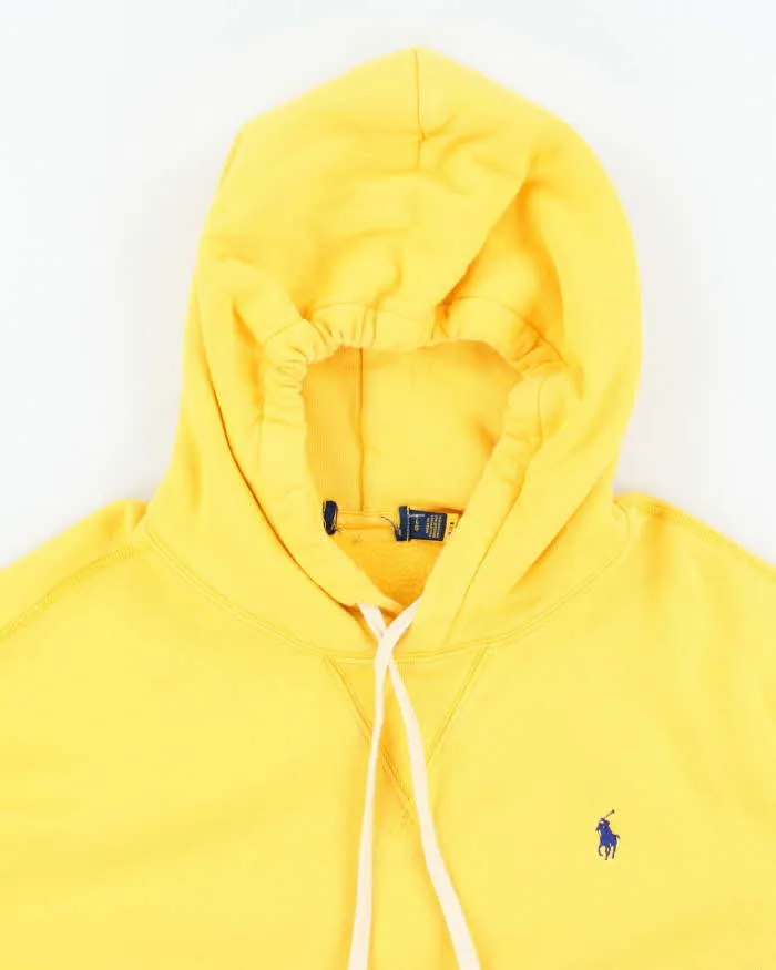 Vintage 2000's Ralph Lauren Heavyweight Small Horse Hoodie - L sold by Rokit product image thumbnail 3