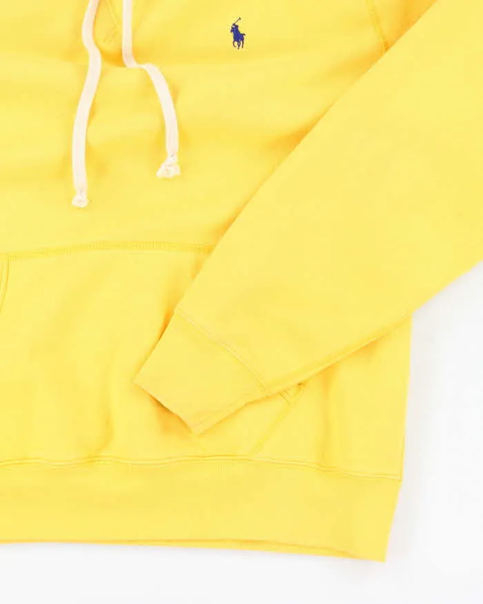 Vintage 2000's Ralph Lauren Heavyweight Small Horse Hoodie - L sold by Rokit product image thumbnail 4