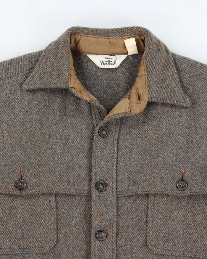 Vintage 80's Woolrich Wool Button Up Flannel Shacket - M sold by Rokit product image thumbnail 3