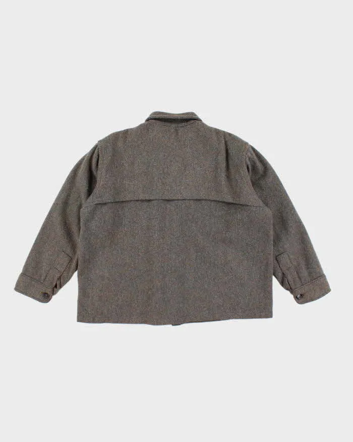 Vintage 80's Woolrich Wool Button Up Flannel Shacket - M sold by Rokit product image thumbnail 2