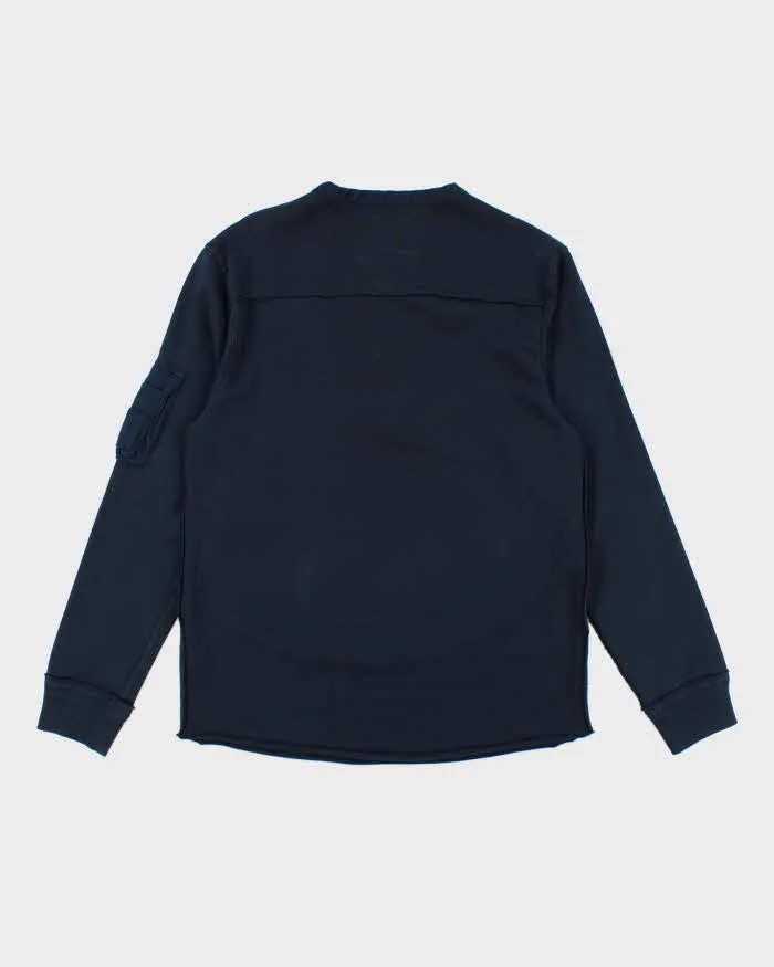 Vintage Y2K True Religion Quarter Button Up Small Logo Long-sleeved T-Shirt - S sold by Rokit product image thumbnail 2
