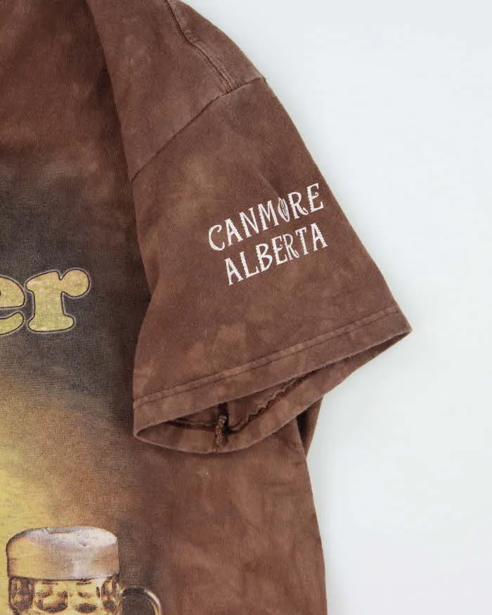 Vintage Y2k 00s The Mountain The Answer Is Beer T-shirt - L sold by Rokit product image thumbnail 4