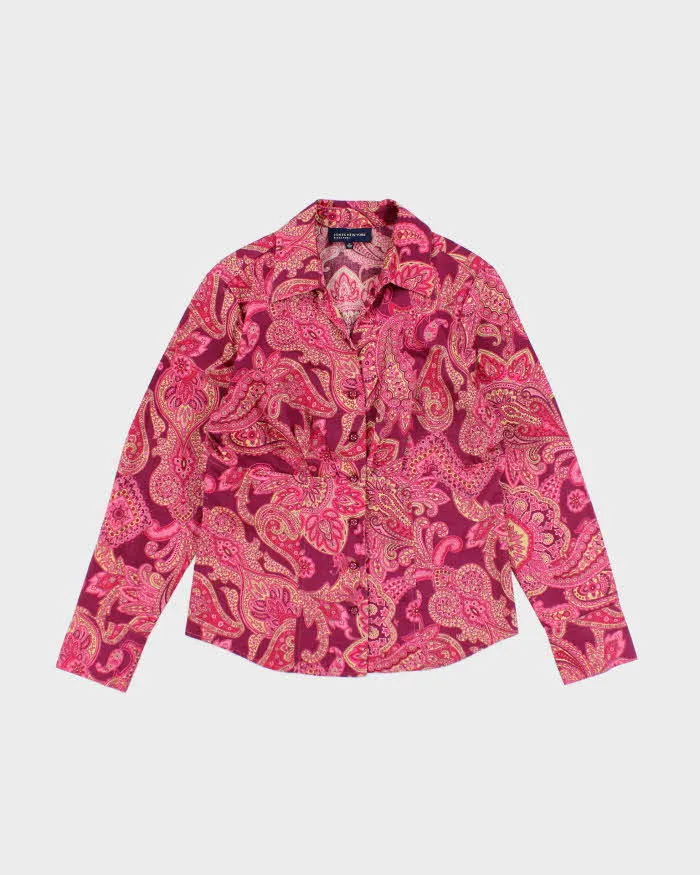 Vintage Y2k 00s Jones New York Paisley Pattern Blouse - M sold by Rokit