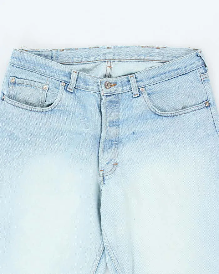 Vintage 90's Polo Jeans Ultra Light Wash Straight Leg Jeans - W34 L34 sold by Rokit product image thumbnail 3