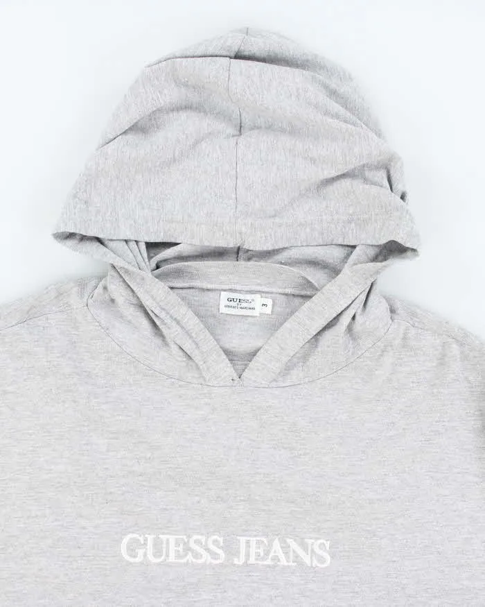 Vintage Y2K Guess Jeans Hooded Long-sleeved T-Shirt - L sold by Rokit product image thumbnail 3