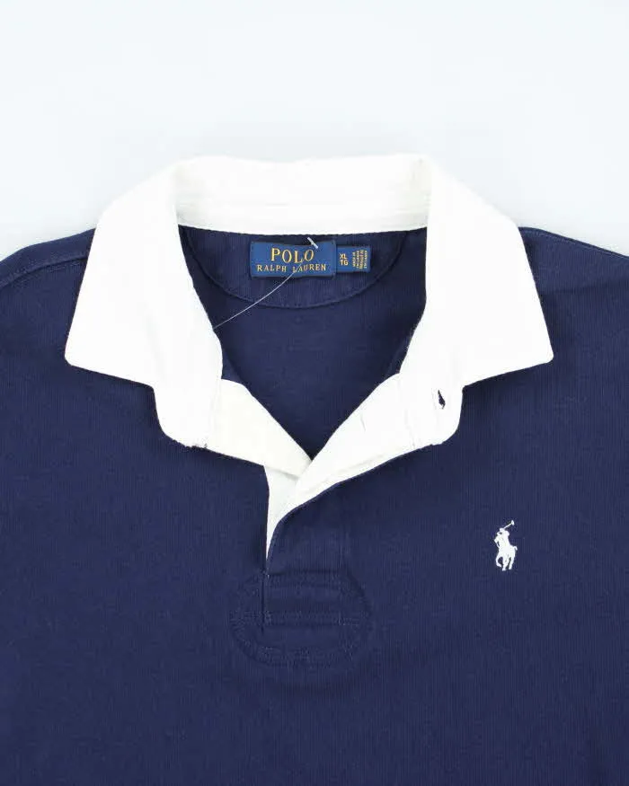 Vintage 2000's Polo Ralph Lauren Long-sleeve Polo Shirt - XL sold by Rokit product image thumbnail 3