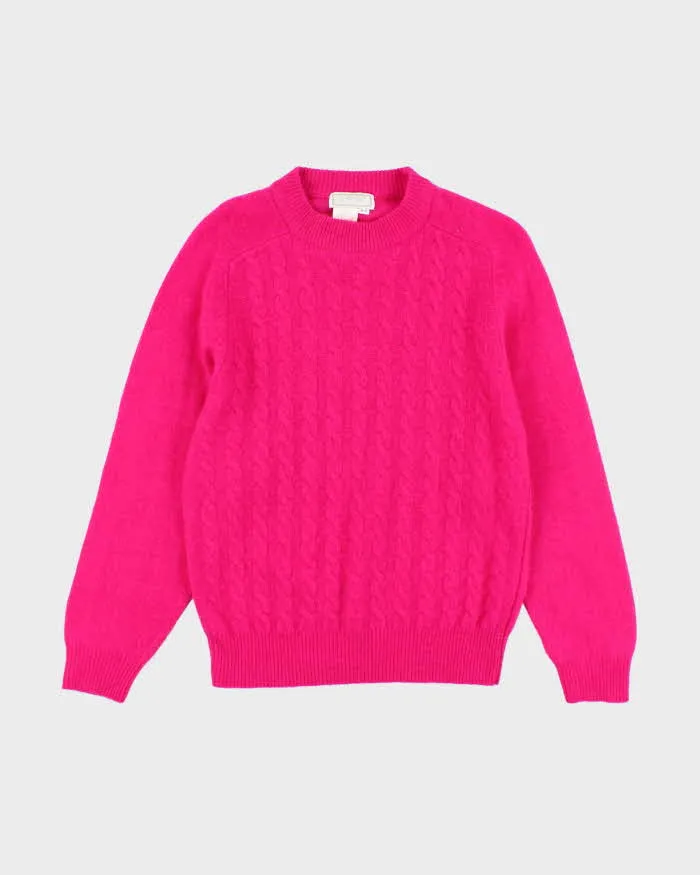 Vintage Eaton Wool & Angora Blend Jumper - M sold by Rokit