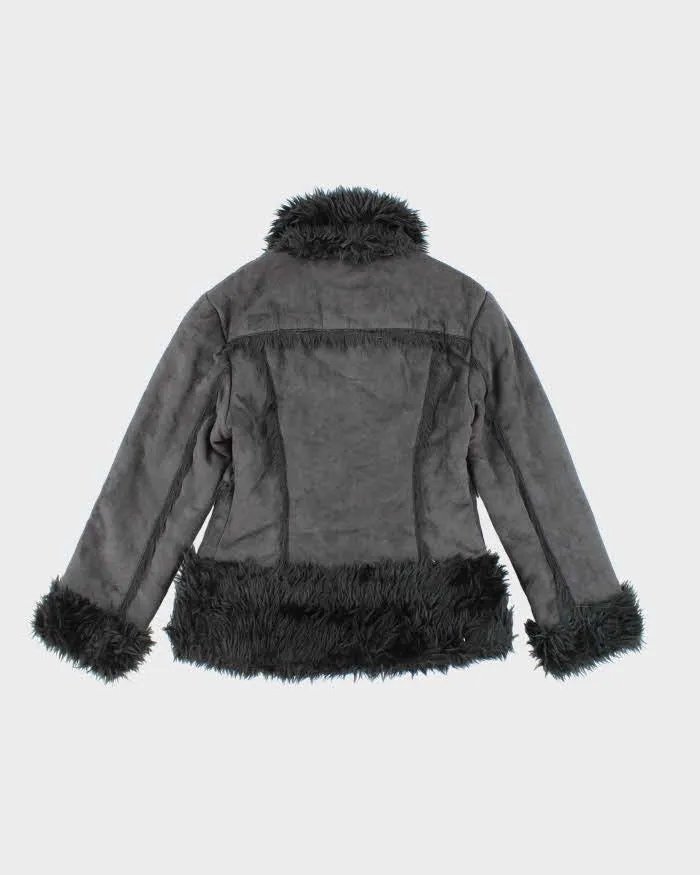 Vintage Y2k 00s Buffalo Fax Suede Jacket - M sold by Rokit product image thumbnail 2