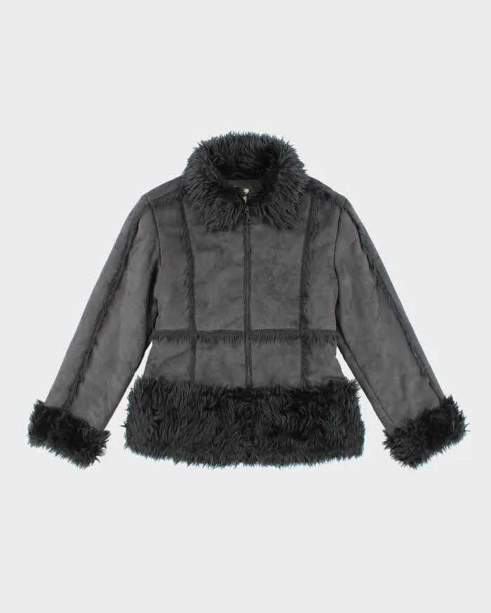 Vintage Y2k 00s Buffalo Fax Suede Jacket - M sold by Rokit