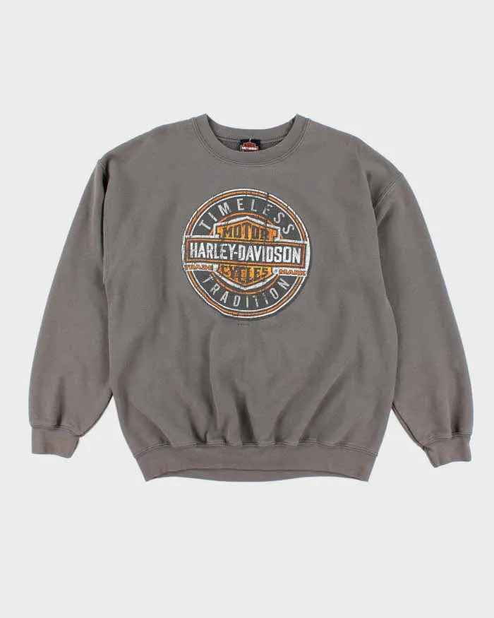 Vintage Harley Davidson Sweatshirt - L sold by Rokit