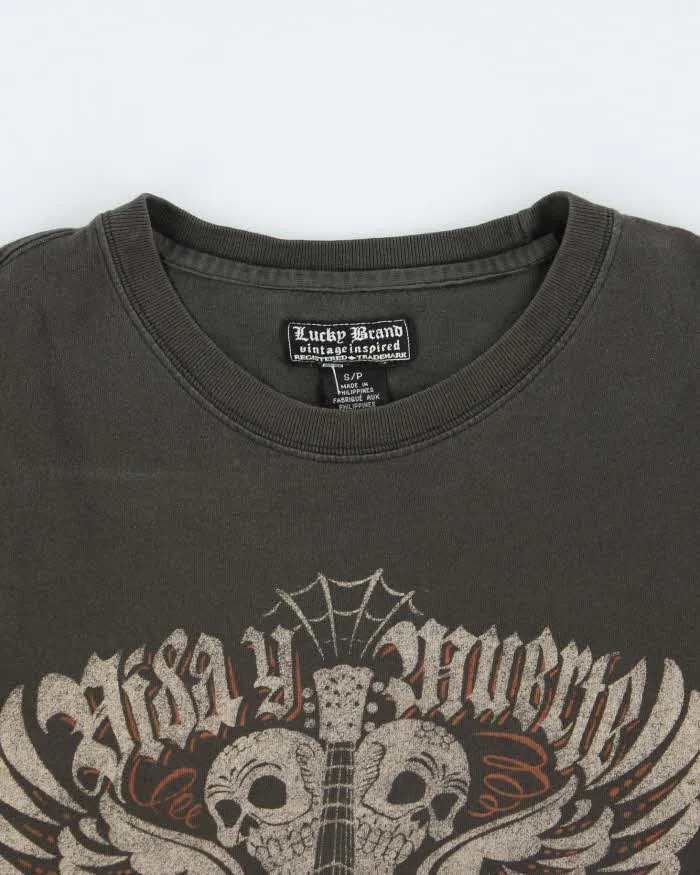 Vintage Y2K Lucky Brand Grunge Style Long-sleeved T-Shirt - S sold by Rokit product image thumbnail 3