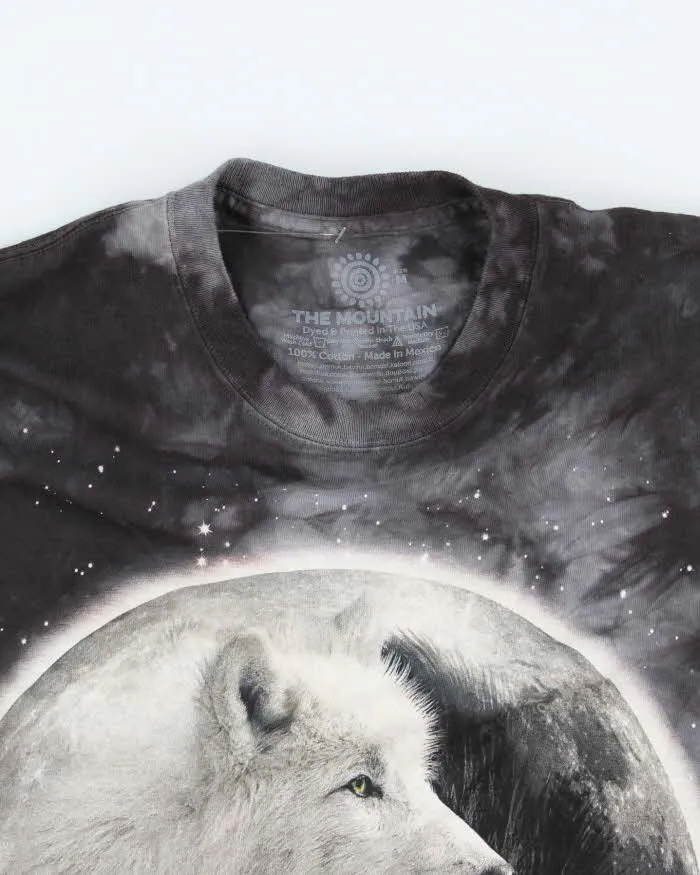Vintage The Mountain Ying-Yang Wolf T-Shirt - M sold by Rokit product image thumbnail 3