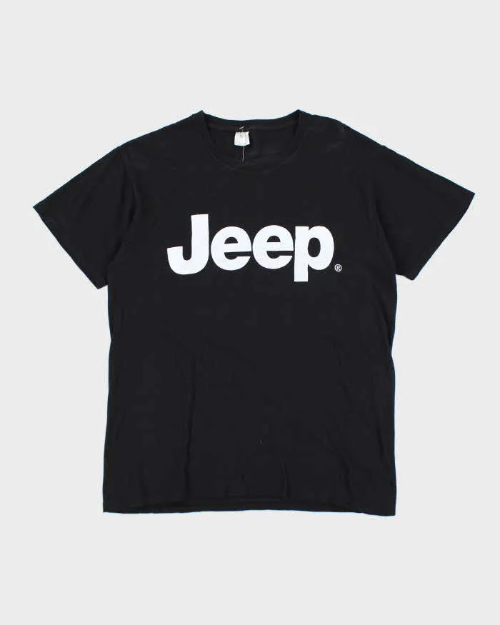 Vintage Y2K Jeep Spell Out Graphic T-Shirt - L sold by Rokit