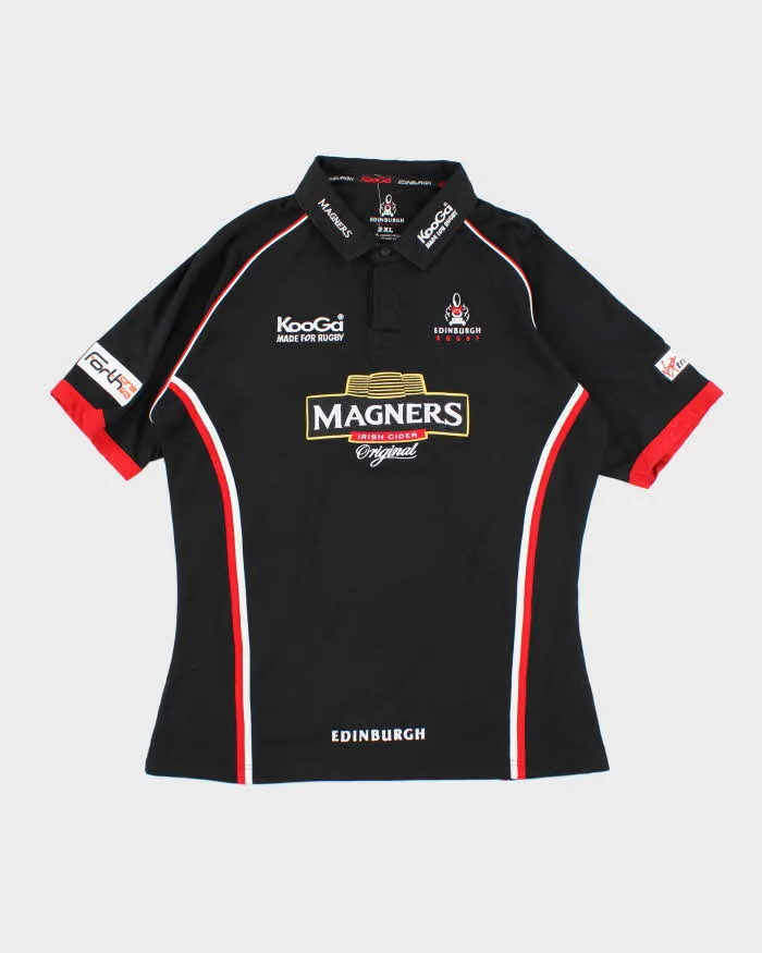 Vintage Kooga Edinburgh Rugby Offical Polo Shirt - XL sold by Rokit