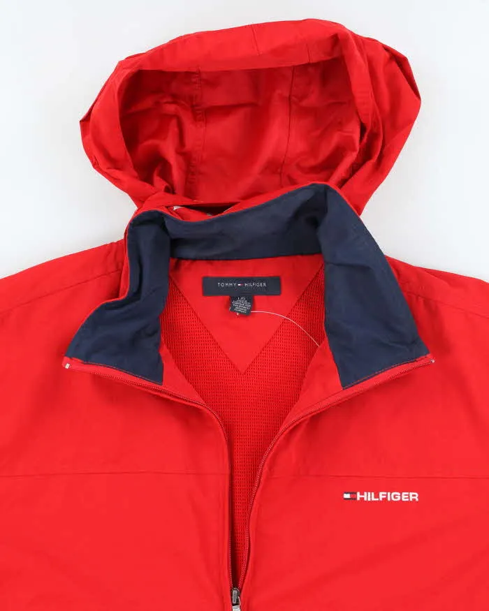 Vintage Tommy Hilfiger Red Waterproof Jacket - L sold by Rokit product image thumbnail 3