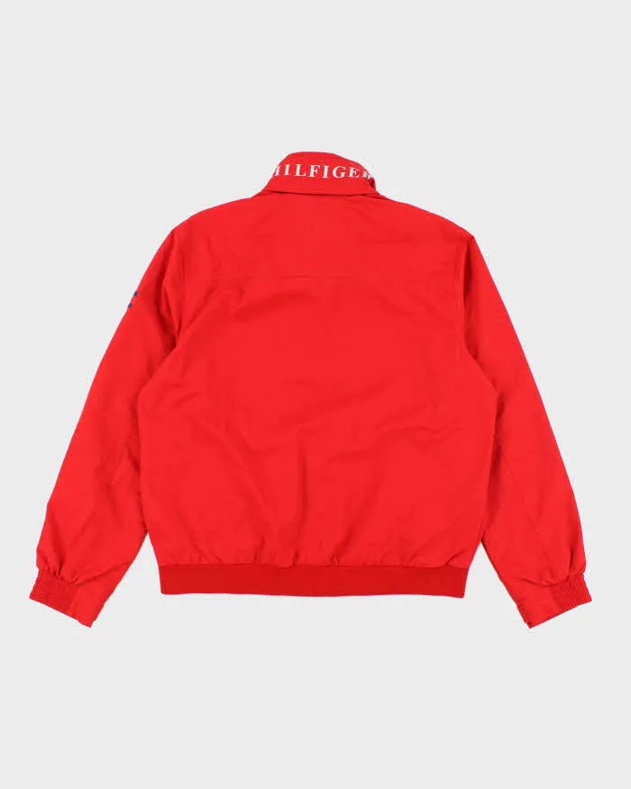 Vintage Tommy Hilfiger Red Waterproof Jacket - L sold by Rokit product image thumbnail 2