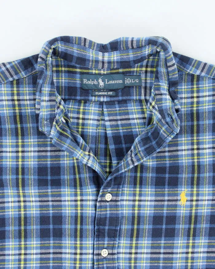 Vintage Ralph Lauren Flannel Shirt - L sold by Rokit product image thumbnail 3