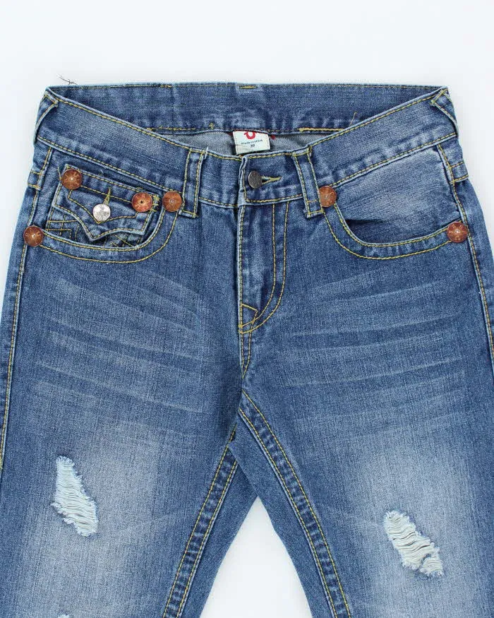 Vintage Y2k 00s True Religion Distressed Jeans - W32 L26 sold by Rokit product image thumbnail 3