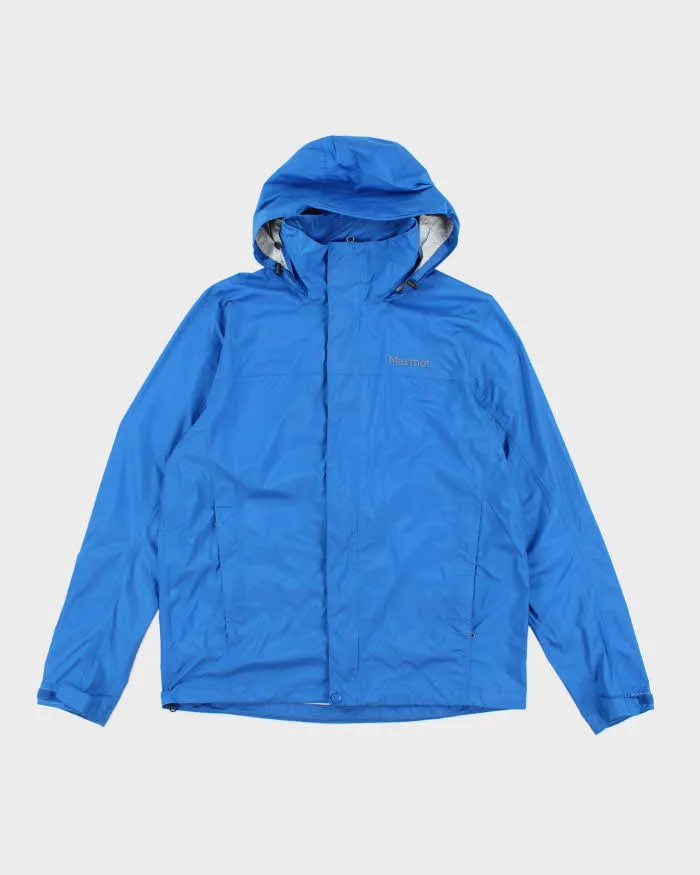 Vintage Y2k 00s Marmot Blue Hooded Anorak - M sold by Rokit