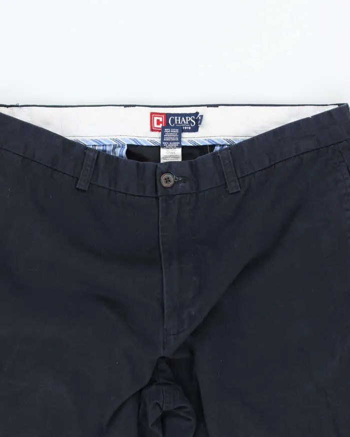 Vintage Chaps Heavyweight Straight Fit Chino Trousers - W36 L29 sold by Rokit product image thumbnail 3
